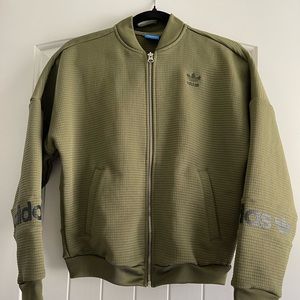 Adidas zip up lightweight jacket
